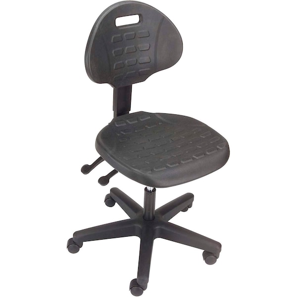 Global Industrial Puncture Proof Ergonomic Chair, Polyurethane Seat and Back 250628 - main